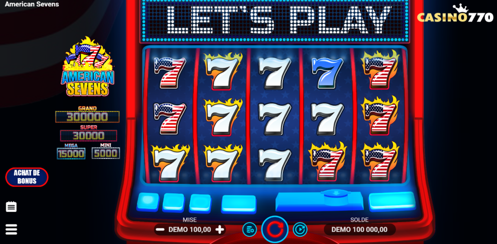 casino 770 jeux gratuits
