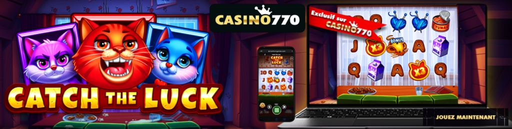 Jeux de Jackpot sur 770casino